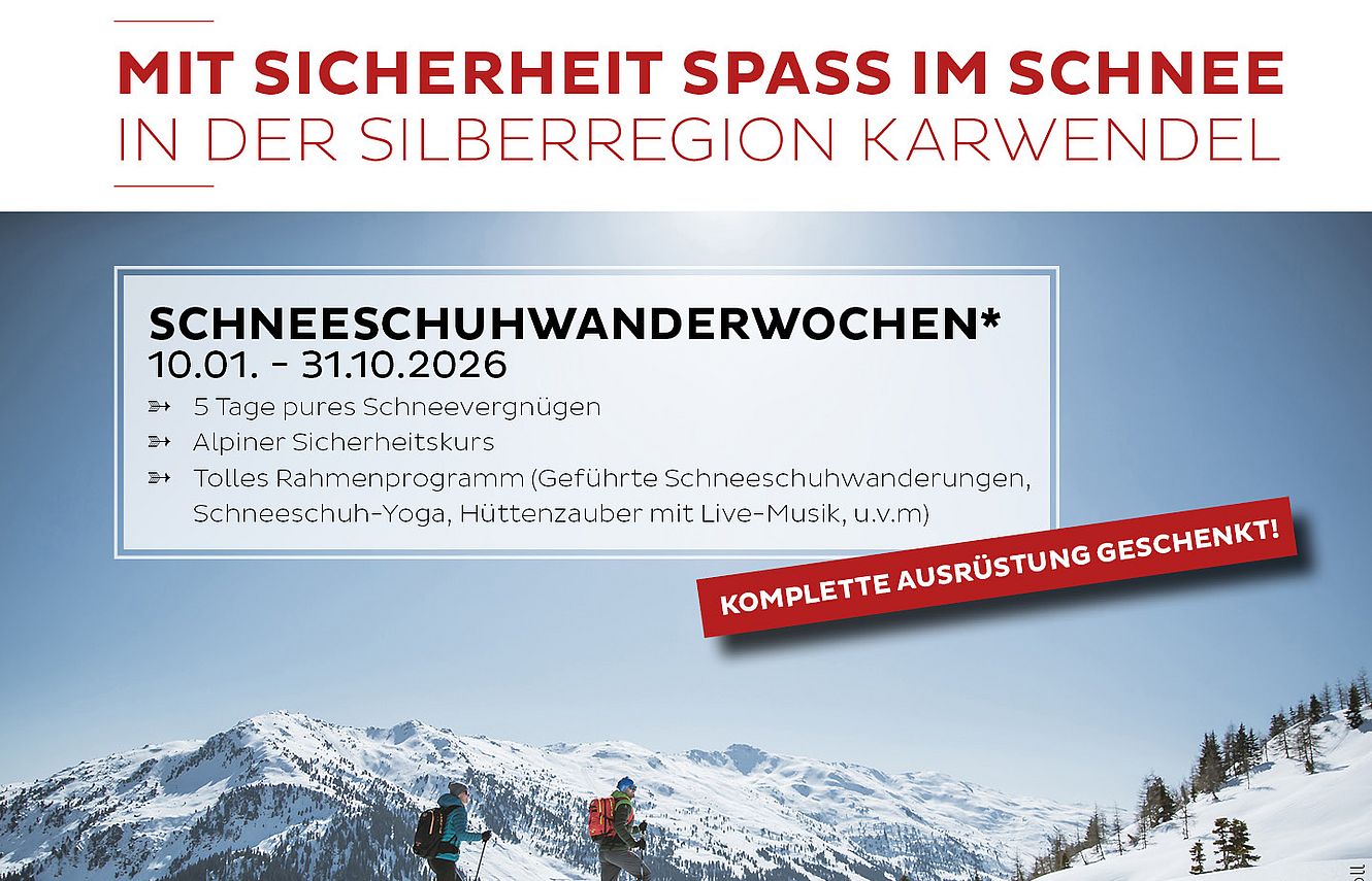 Info Schneeschuh Wanderwochen 